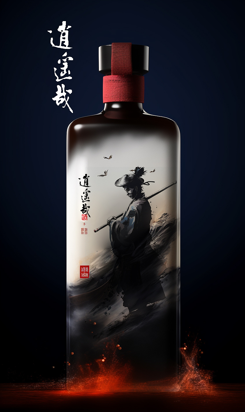 文創(chuàng)白酒包裝--江湖（圖ZMzQ3NzAwNDQw） - 包裝 - 站酷設(shè)計師真象哥原創(chuàng)素材 - 站酷ZCOOL