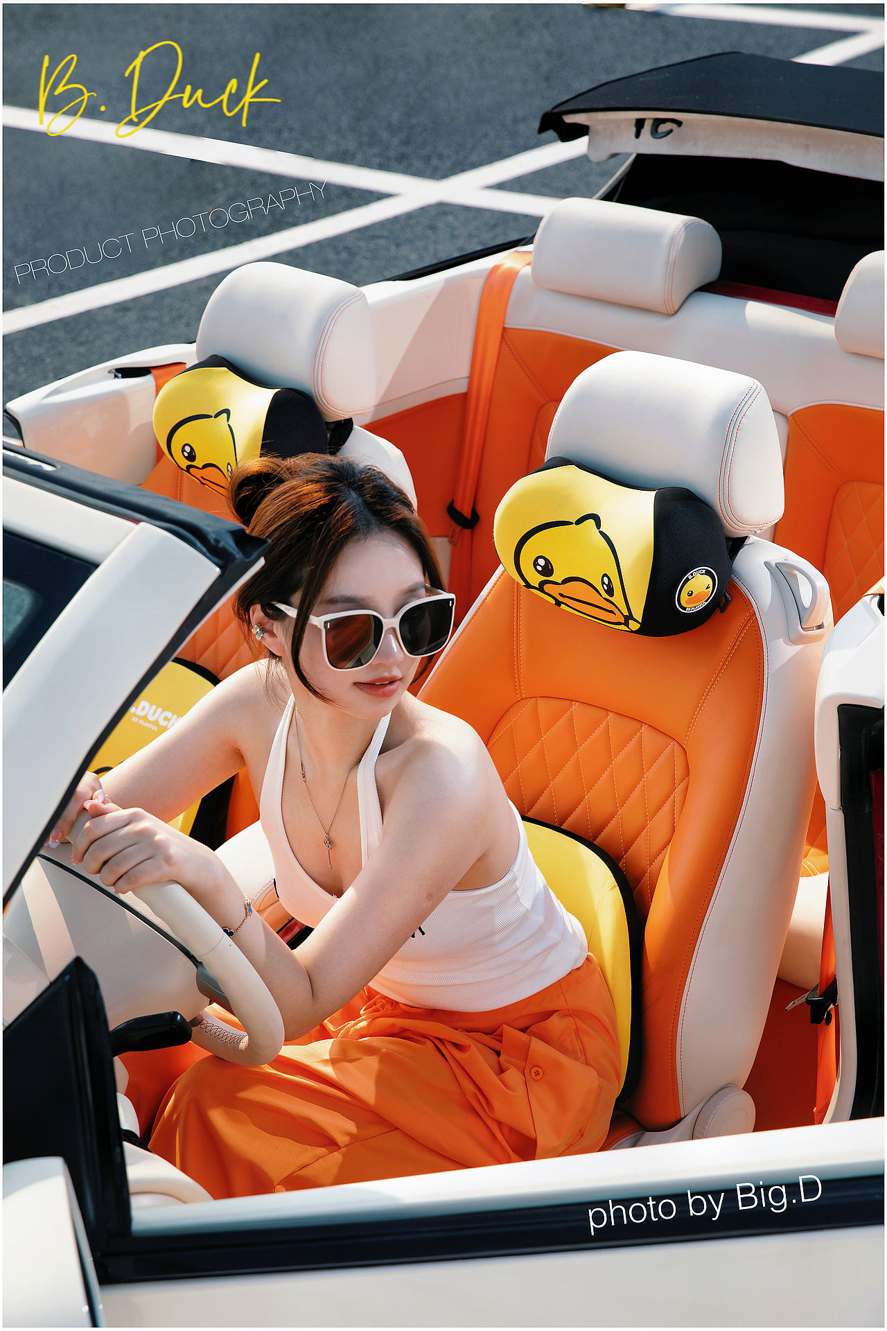B.DUCK小黄鸭汽车头枕腰靠拍摄（图ZMzU1OTQ1NzEy） - 产品摄影 - 站酷设计师摄影师浩原创素材 - 站酷ZCOOL