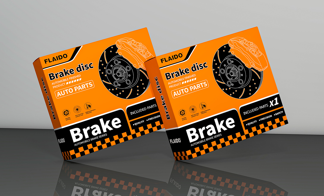 簡(jiǎn)約包裝設(shè)計(jì)丨汽配包裝設(shè)計(jì)，剎車(chē)片，剎車(chē)盤(pán)包裝設(shè)計(jì)（圖ZMzY5ODczMjQ4） - 包裝 - 站酷設(shè)計(jì)師策略包裝研究所原創(chuàng)素材 - 站酷ZCOOL