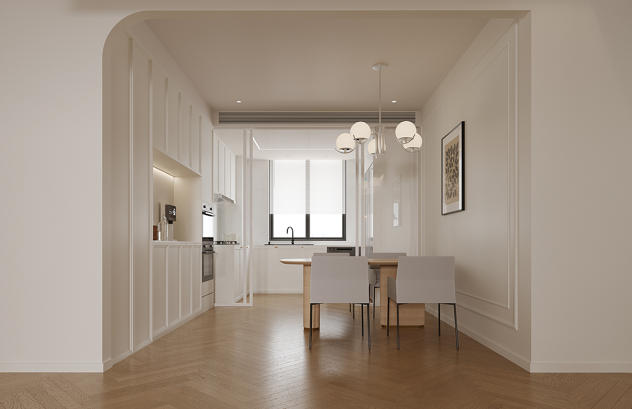 法式原木-未来效果图