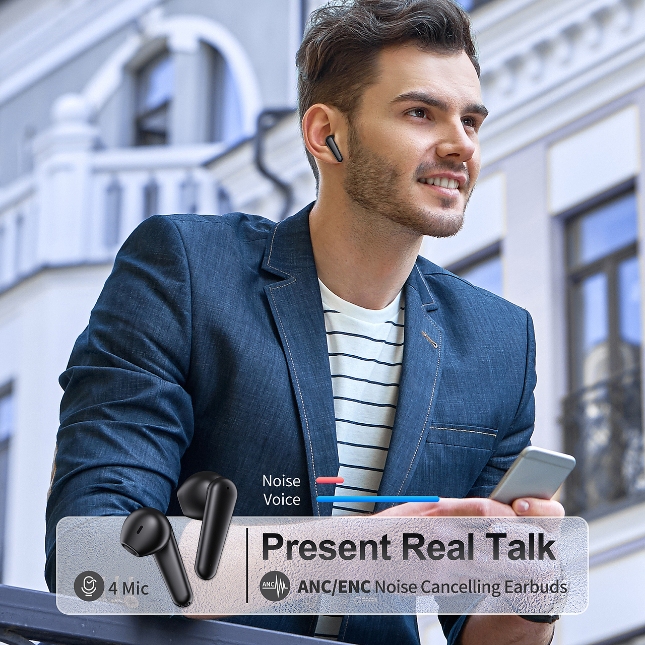 蓝牙耳机详情页设计