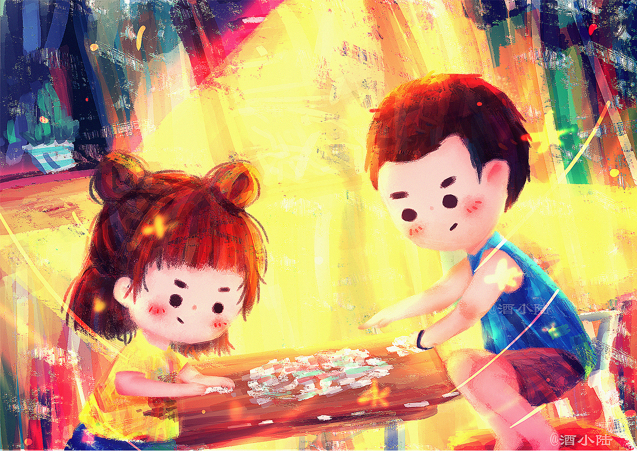 2022年终儿童插画总结（图ZMzI2MjQxNDEy） - 儿童插画 - 站酷设计师迷雾三三原创素材 - 站酷ZCOOL