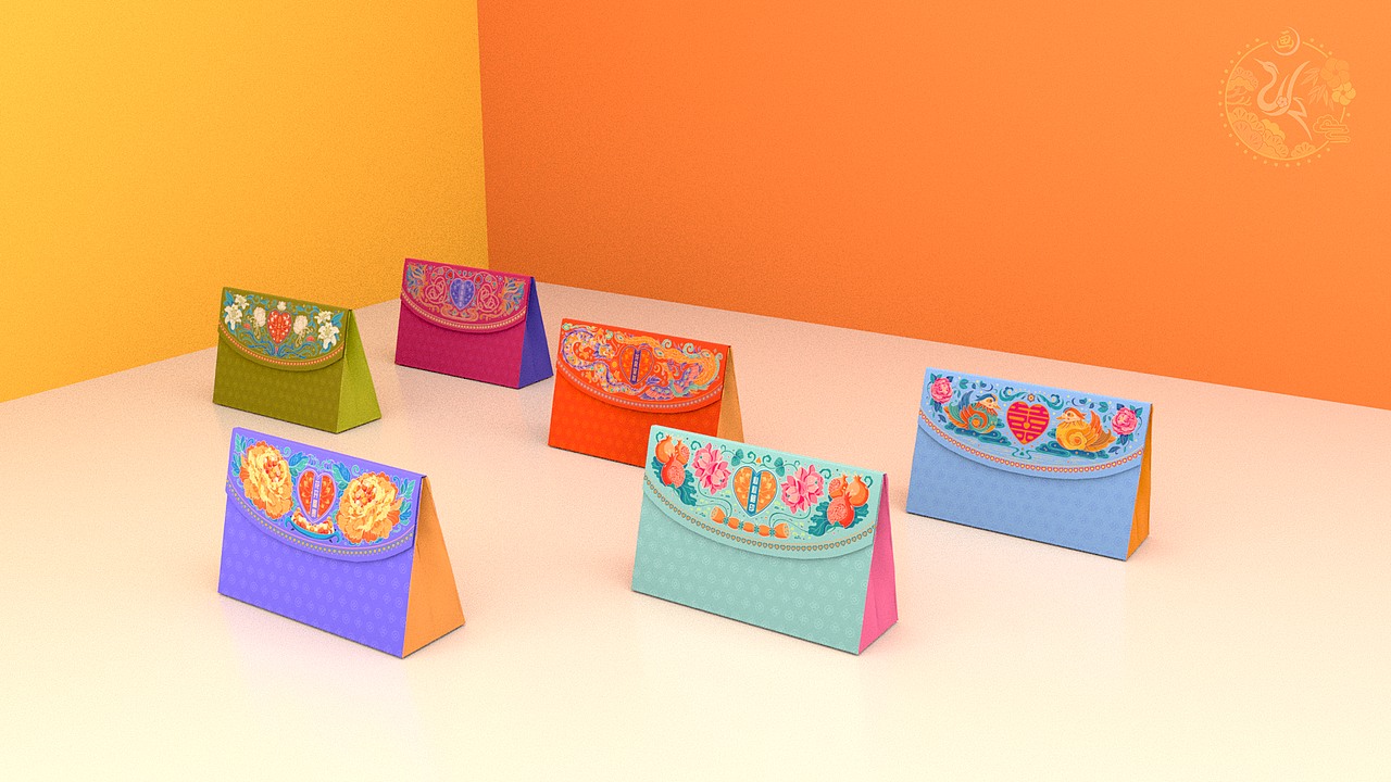 姻缘系列丨吉祥图案设计