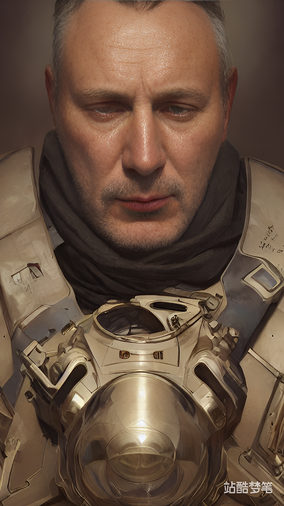 #AI创作实验室#【机甲男】【界面意见反馈】