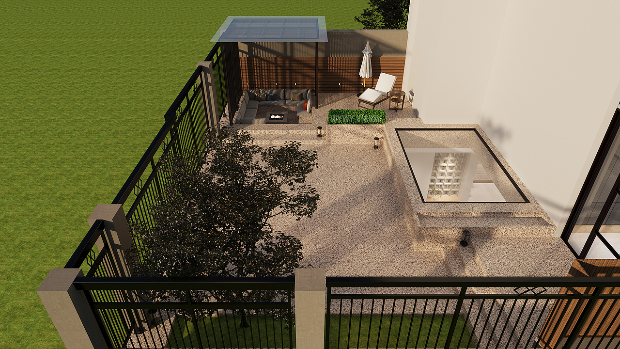 工作 | 住宅 | 现代极简效果图