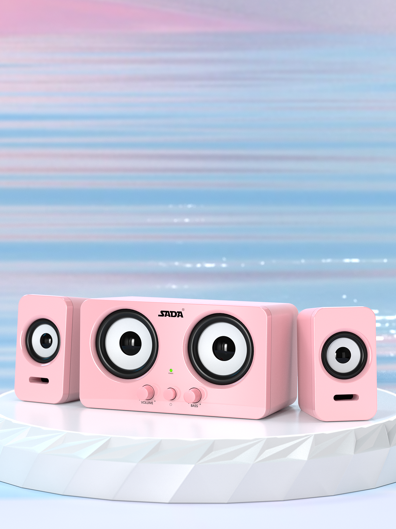 桌面小音响详情主图渲染（图ZMzQ0MzI4Njcy） - 电商 - 站酷设计师大新村狂少原创素材 - 站酷ZCOOL