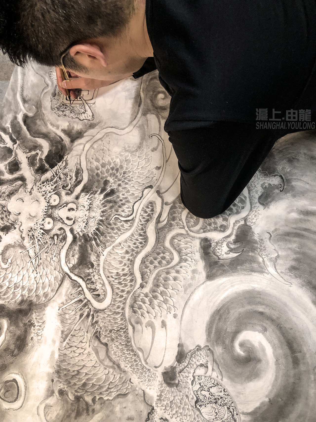 由龙2023佛山藏家的《正龙图》