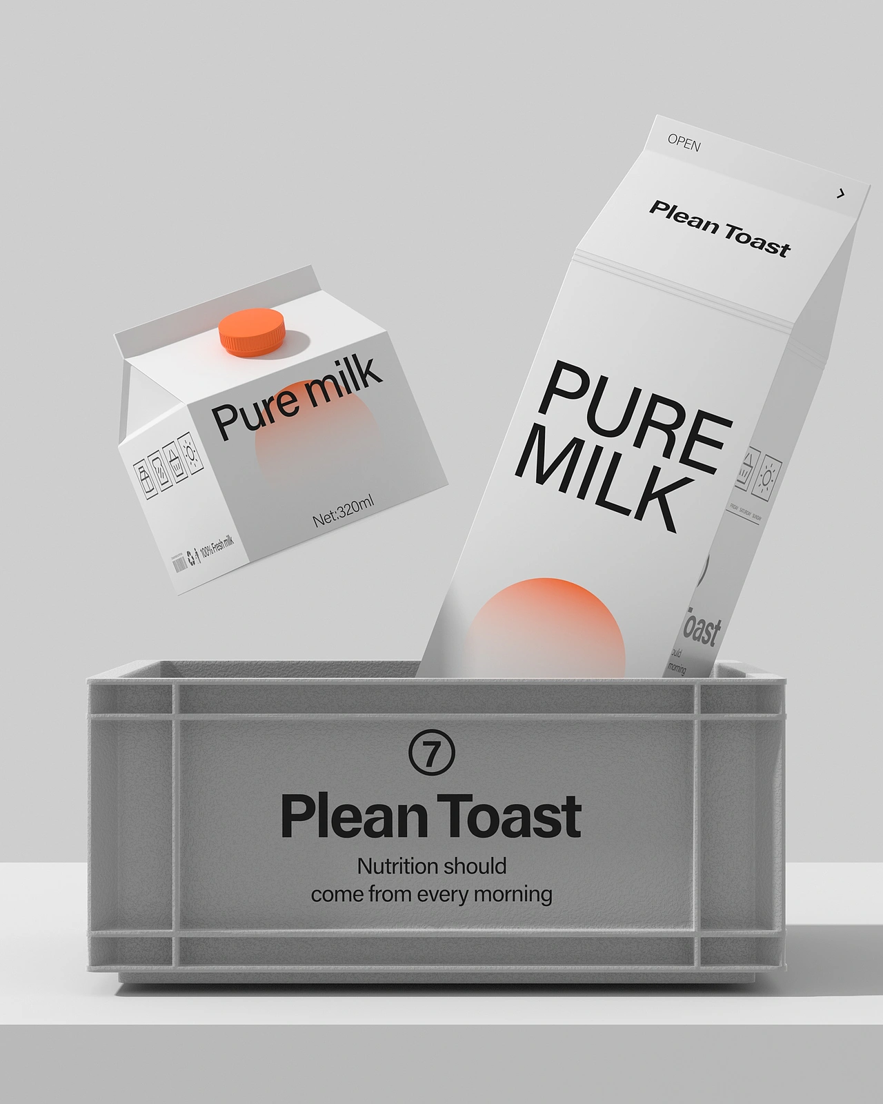 Plean Toast 早餐吐司-餐饮策略视觉设计