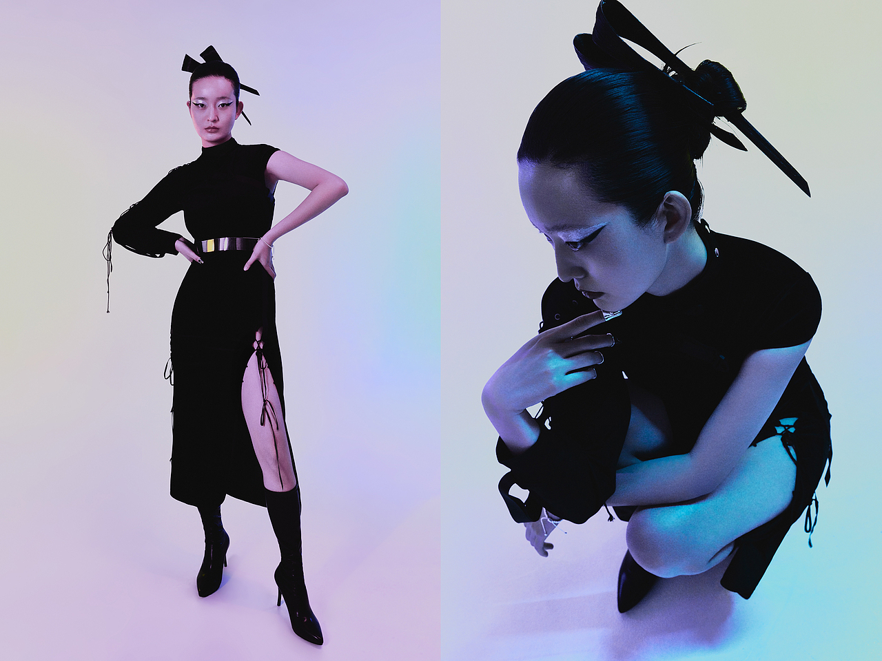 Color 全人种未来感色彩时装大片