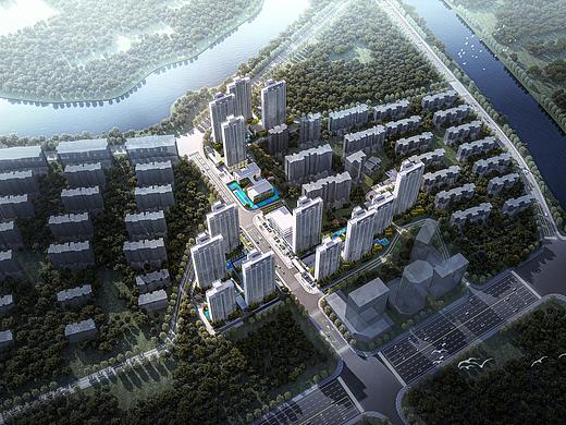 近期效果图（鸟瞰篇）