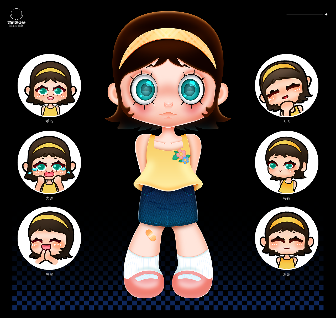 伪3DIP设计|可丽娃盲盒（Y2K)（图ZMzY5ODA4Mjky） - IP形象 - 站酷设计师泰泰的IP原创素材 - 站酷ZCOOL