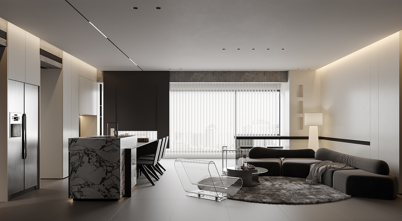 现代风格-未来效果图