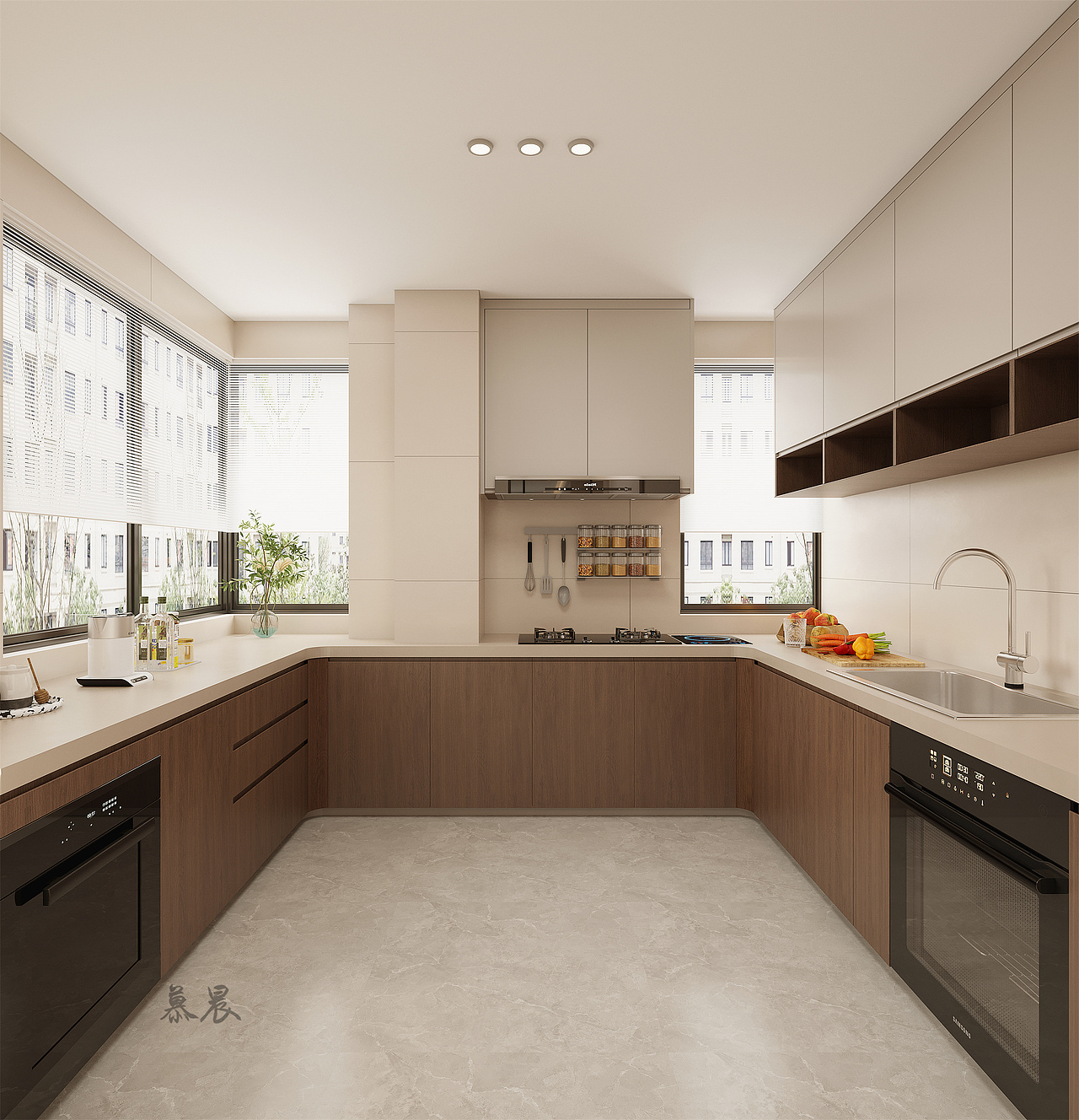 现代原木风的家