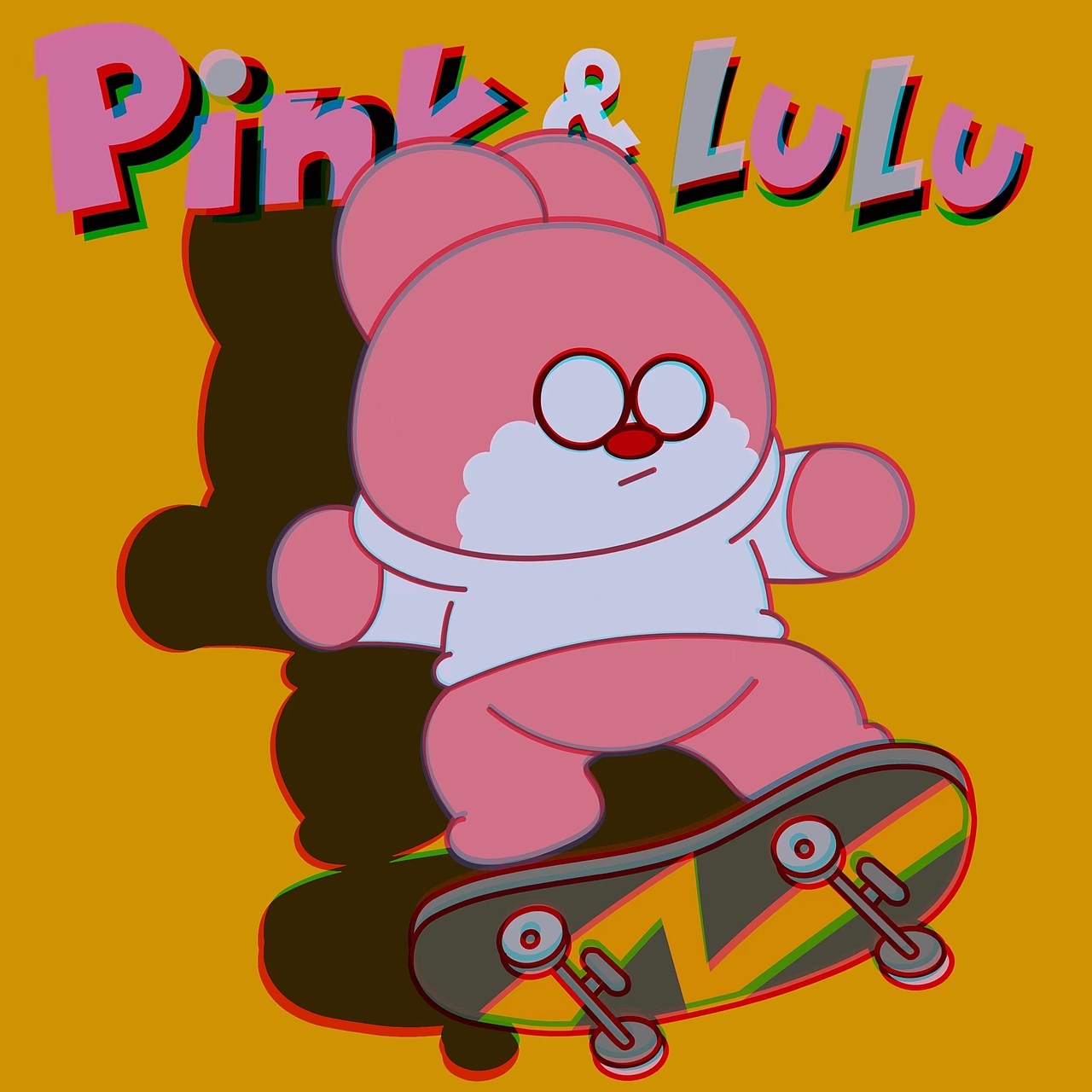 IP形象pink&lulu 概念设定（图ZMzAzMDE5MTc2） - IP形象 - 站酷设计师吊壳子赵巧巧原创素材 - 站酷ZCOOL