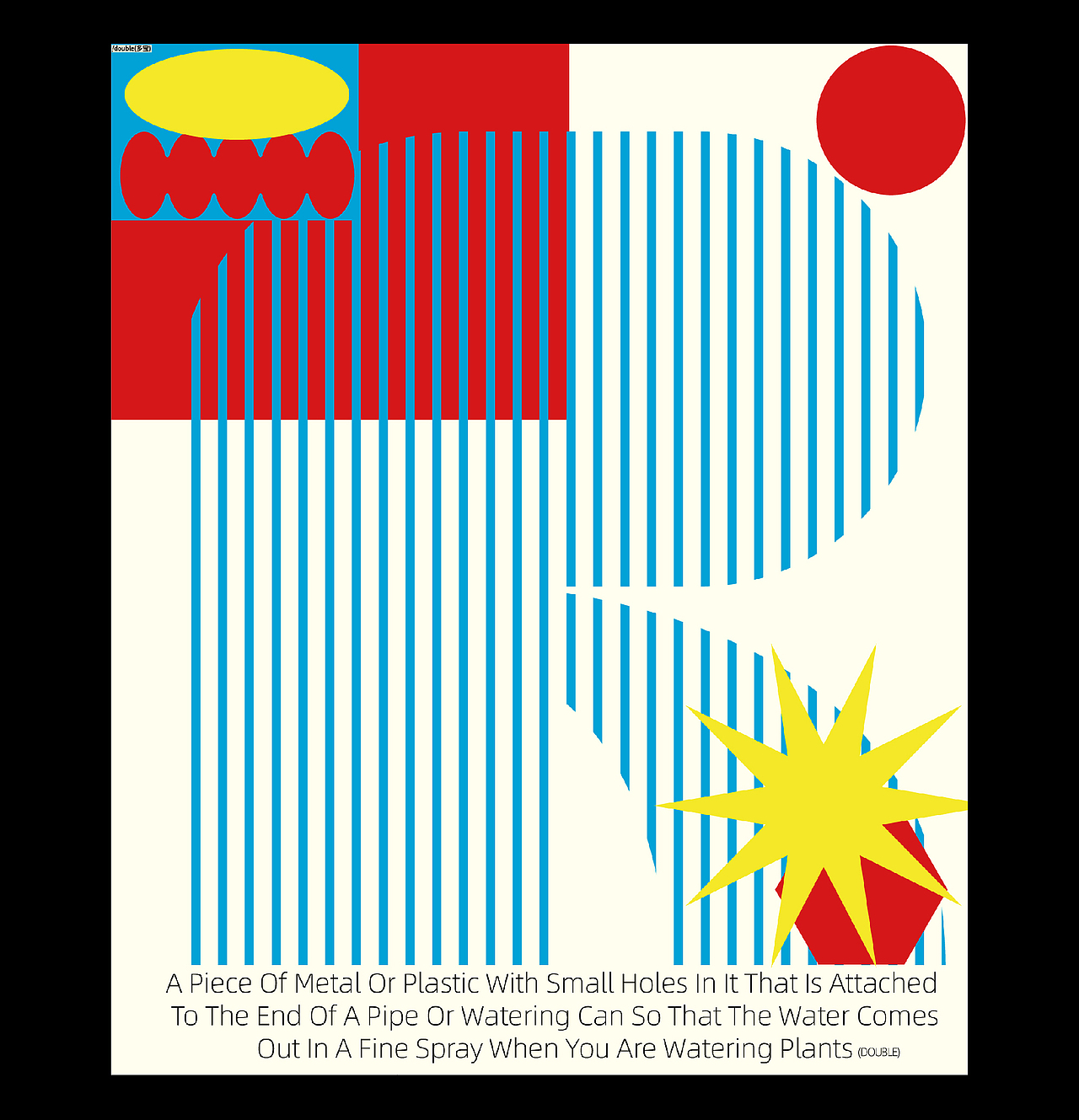 新造型平面构成海报设计| Poster Design