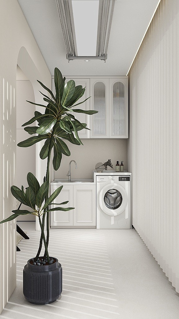 《芳甜奶油》-家装-法式奶油-小户型（图ZMzU1MjQ2NTEy） - 家装设计 - 站酷设计师匠梓原创素材 - 站酷ZCOOL