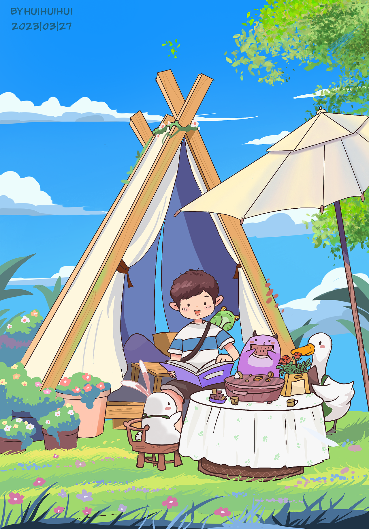 插画作品iPadpro by procreate