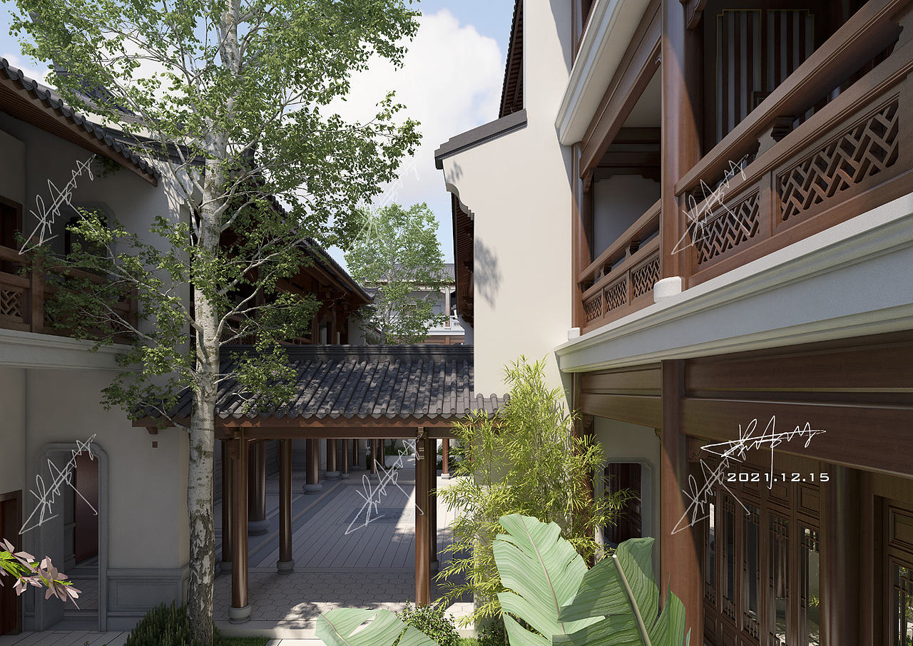 3D 建筑模型（图ZMzM5MTAzNTYw） - 建筑/空间 - 站酷设计师渴求的世界原创素材 - 站酷ZCOOL