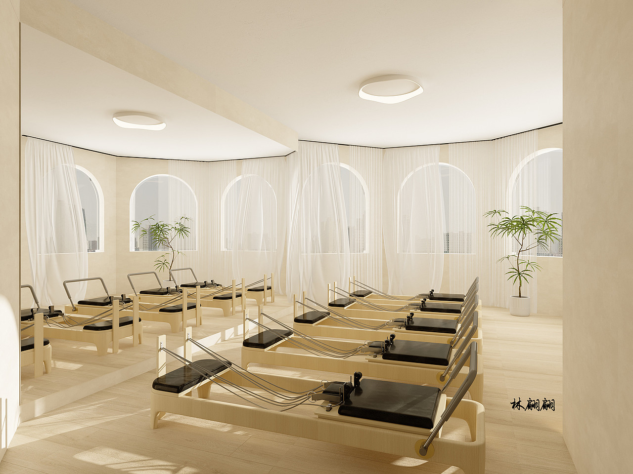 瑜伽馆|动静结合的美