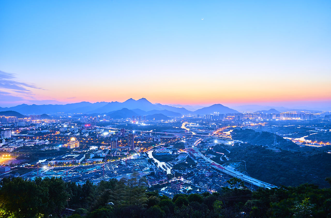 傍晚日落后的日转夜延时摄影（图ZMjk5OTkxNDIw） - 栏目片头 - 站酷设计师禹之66原创素材 - 站酷ZCOOL