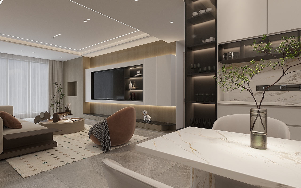 现代轻奢客餐厅