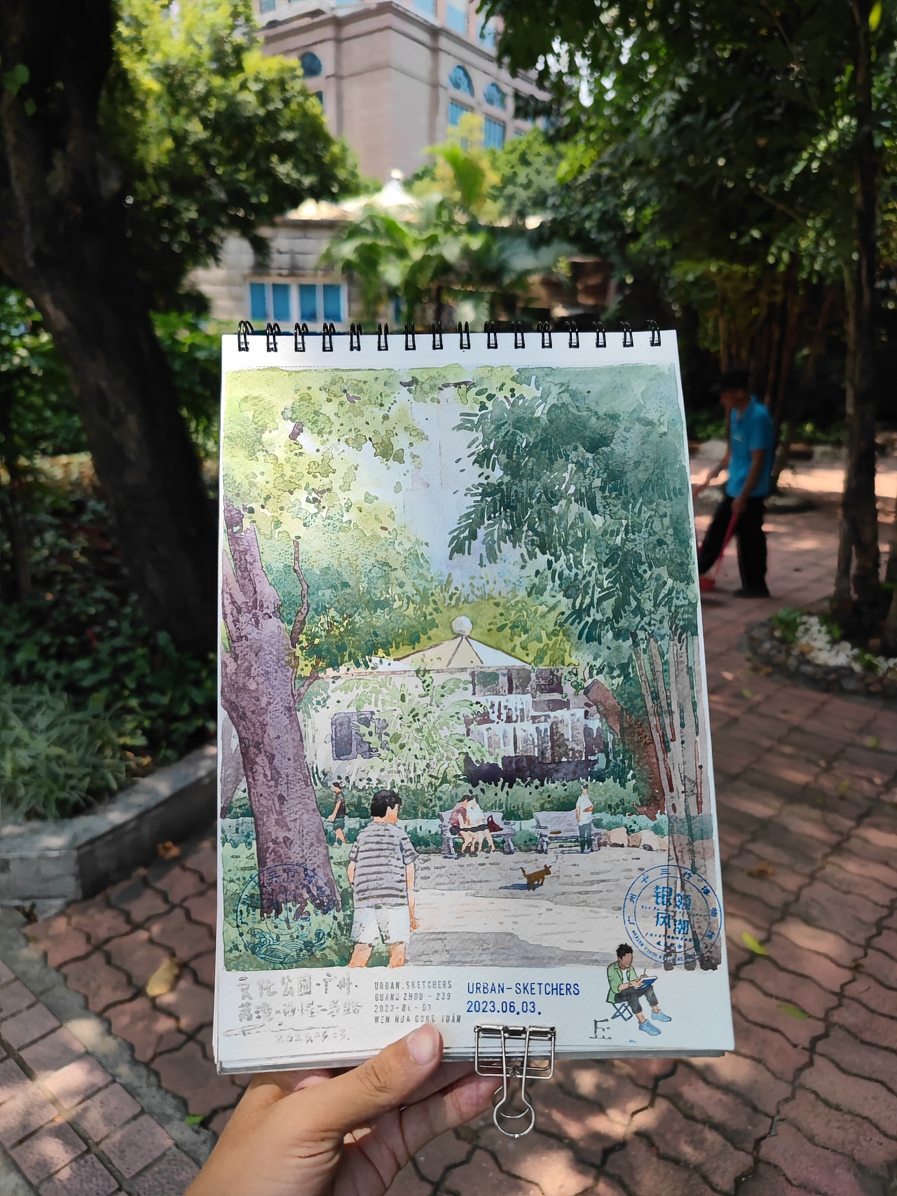 〖画本系列〗- 我的第41本画本 - 城市速写系列作品（图ZMzQyMjk0NTk2） - 绘画 - 站酷设计师画画的陈一丘原创素材 - 站酷ZCOOL