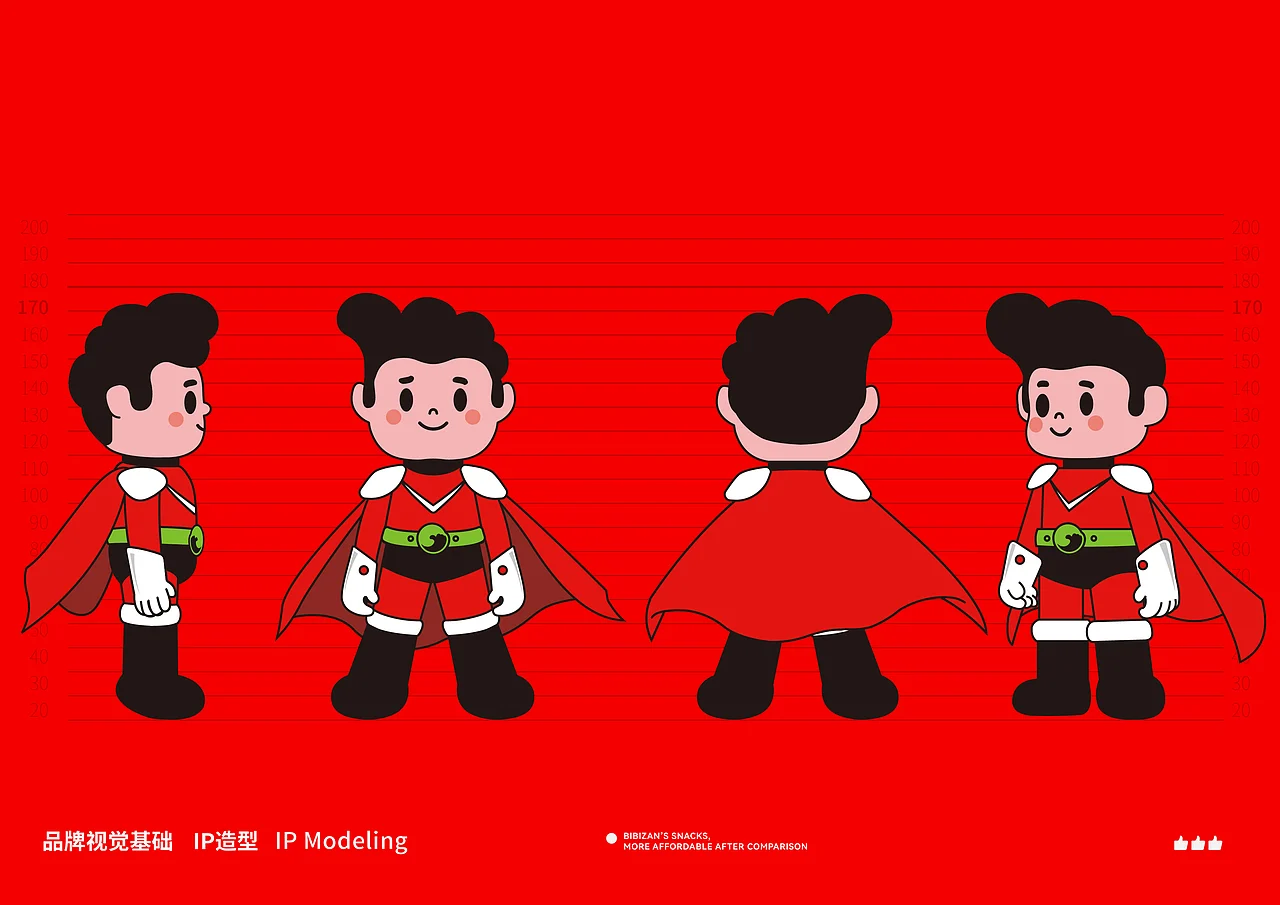 比比赞 休闲零食 品牌升级IP设计 