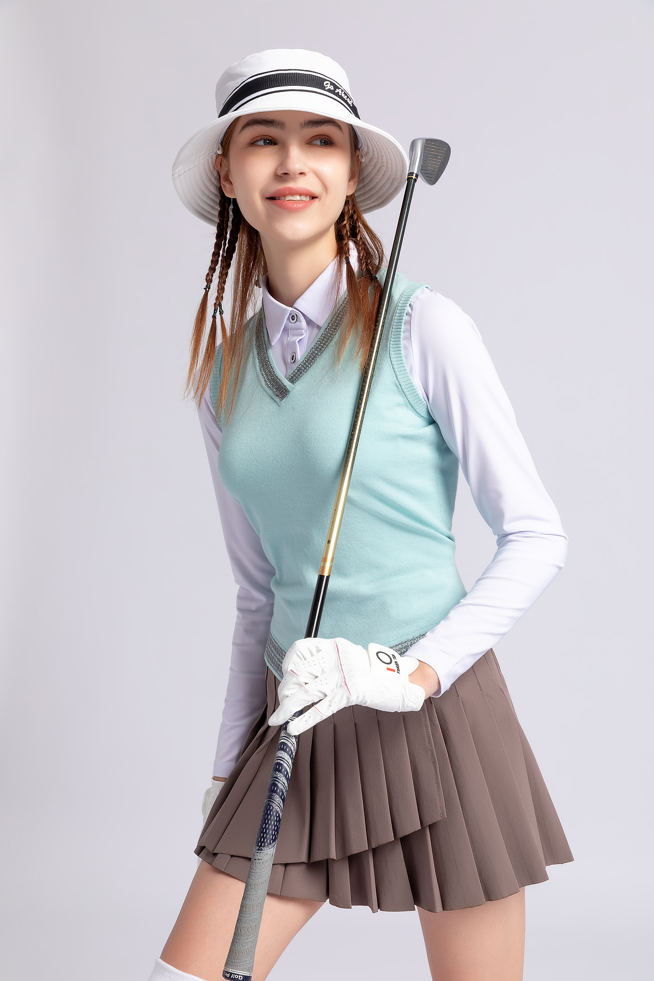 高尔夫模特拍摄