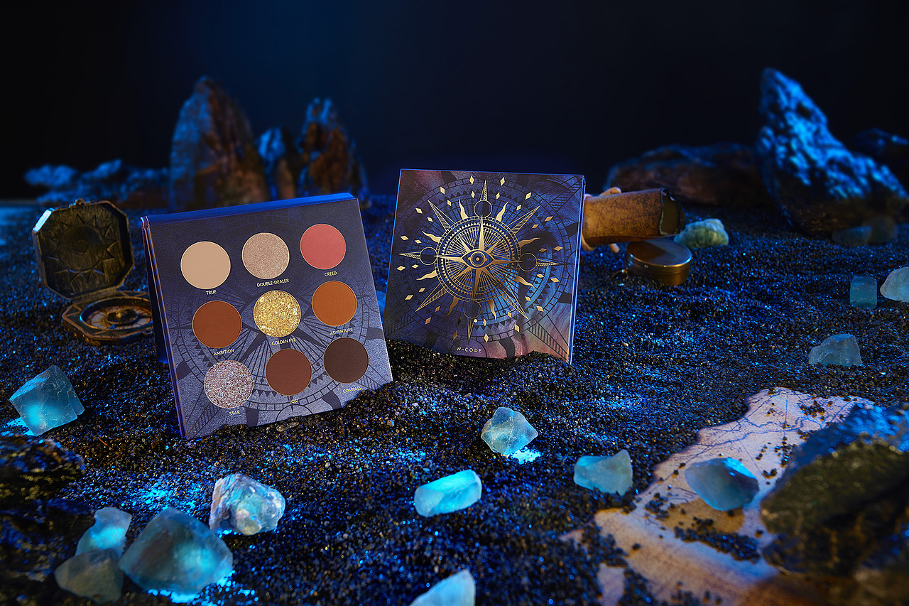 探索大自然神秘力量主题的彩妆