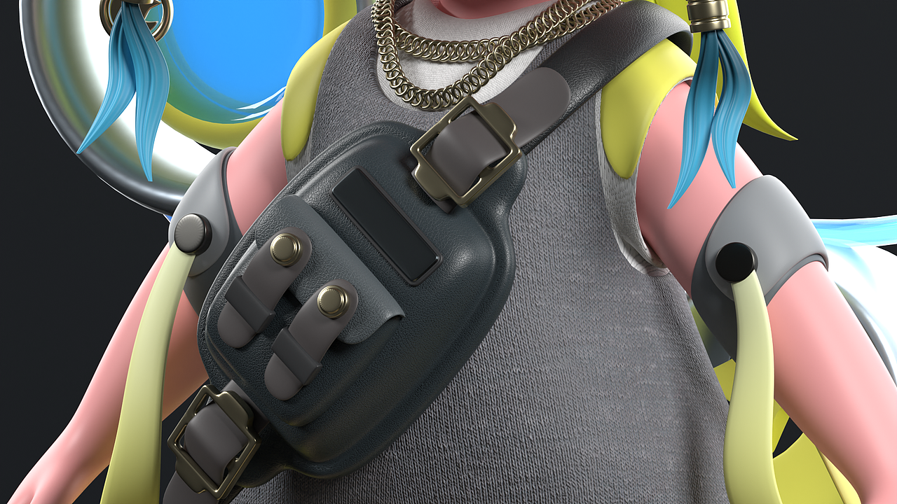 潮玩手办《妙趣宝仔》十二星座系列-金牛座 形象设计