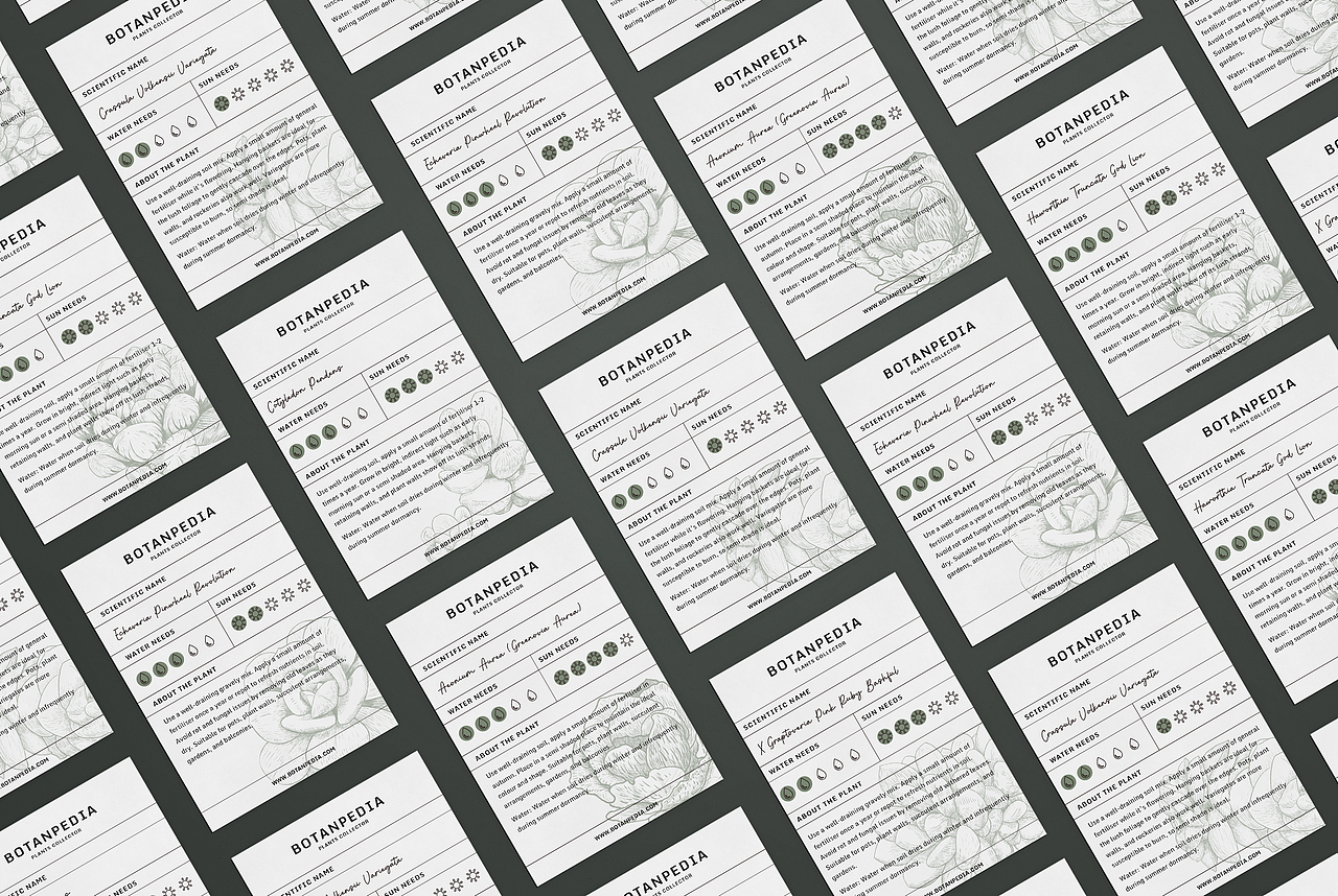 BOTANPEDIA 多肉植物专卖店 (2023)（图ZMzIwOTIyNDUy） - 品牌 - 站酷设计师ONOFF工作室原创素材 - 站酷ZCOOL