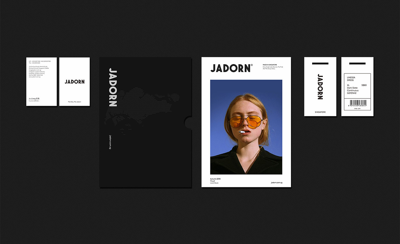 JADORN时尚女装品牌设计（图ZMzQzODYyNTQw） - 品牌 - 站酷设计师力英品牌设计原创素材 - 站酷ZCOOL