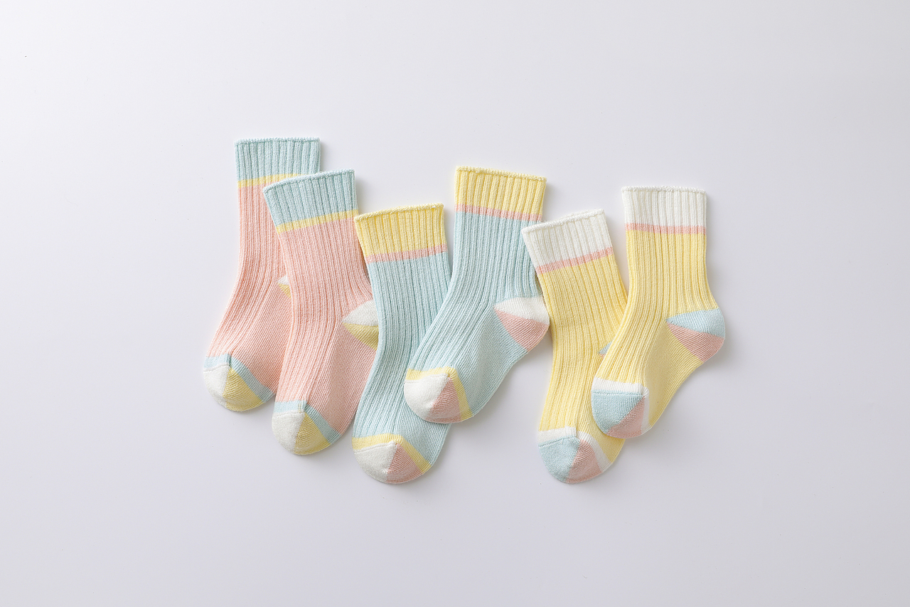 婴儿袜/儿童棉袜の静物拍摄