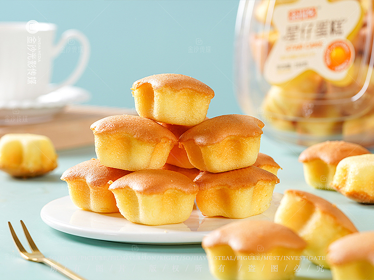 小蛋糕图片拍摄