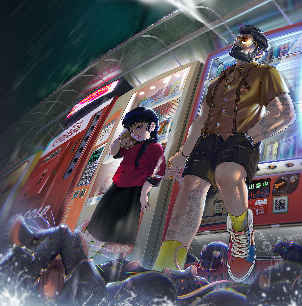 出马仙儿原画设计（图ZMzAzODA0OTEy） - 商业插画 - 站酷设计师sanlian原创素材 - 站酷ZCOOL