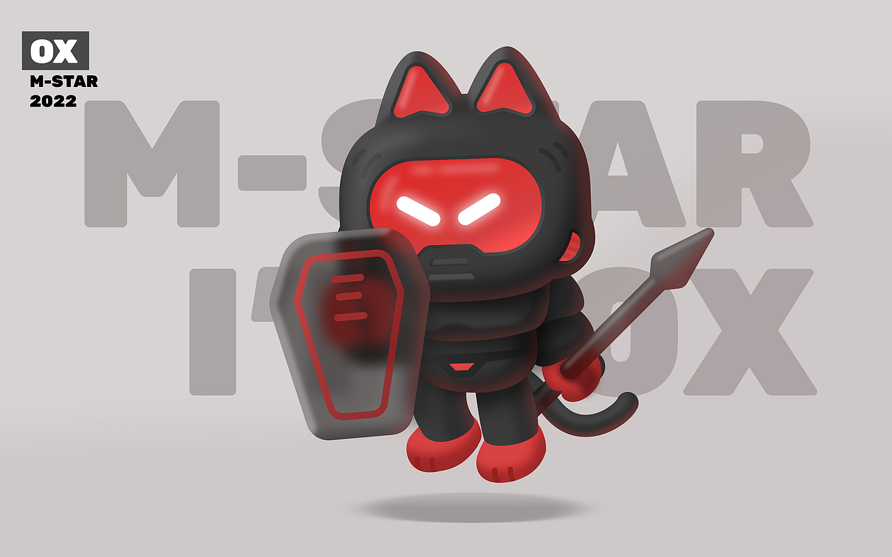 MasterGo IP形象设计-M-STAR（图ZMzA0ODU5NzIw） - IP形象 - 站酷设计师温柱子原创素材 - 站酷ZCOOL