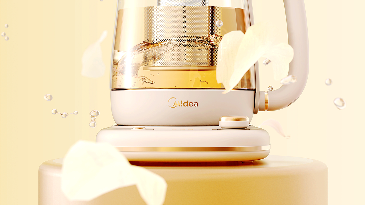 Creamy 奶油厨房 | Midea精粹水系列养生壶破壁机