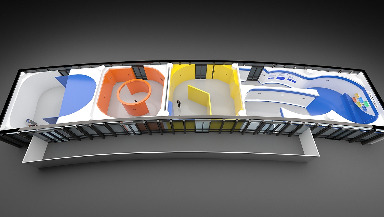 海南体育展 前期筹备 空间设计 三维效果图