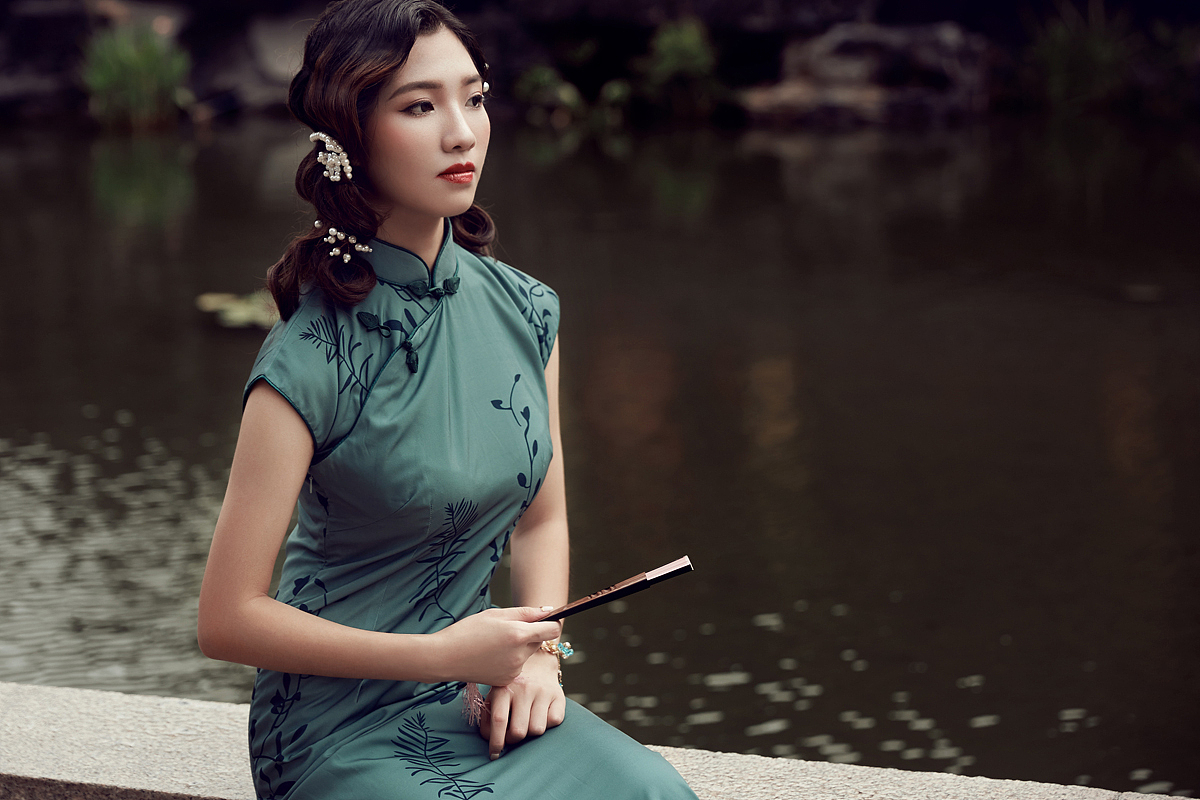 广州粤剧艺术博物馆旗袍写真