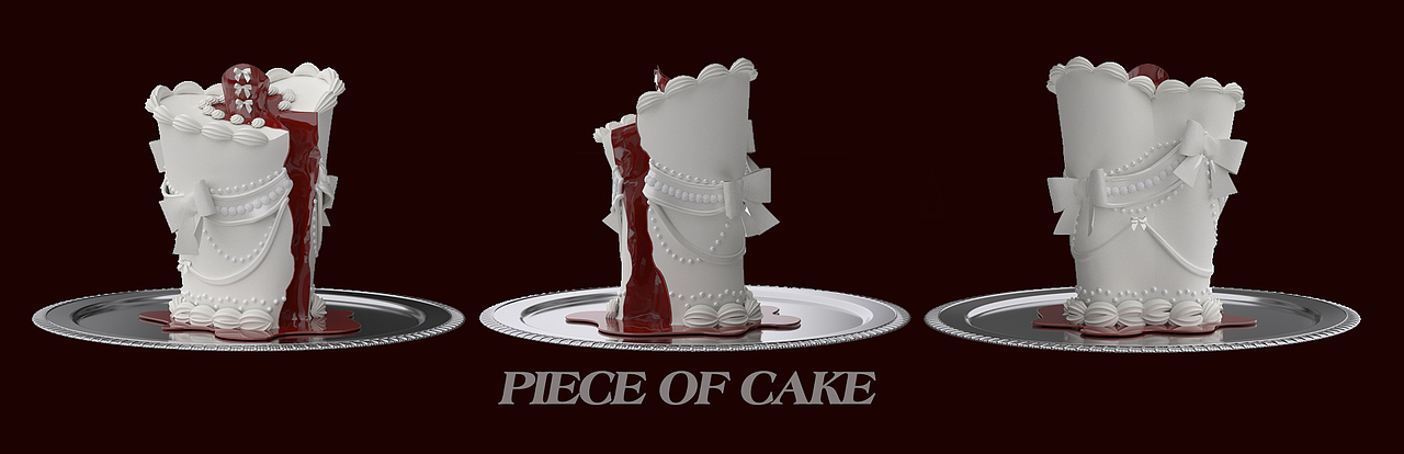 虚拟蛋糕裙 | Piece of Cake(图ZMzQzMzUxNzUy) - 休闲/流行服饰 - 站酷设计师SPENCERRR原创素材 - 站酷ZCOOL