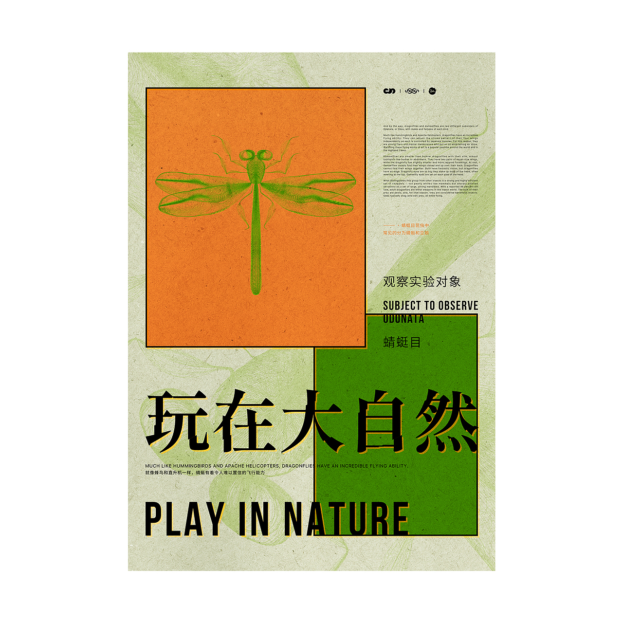 玩在大自然 PLAY IN NATURE 公益海报