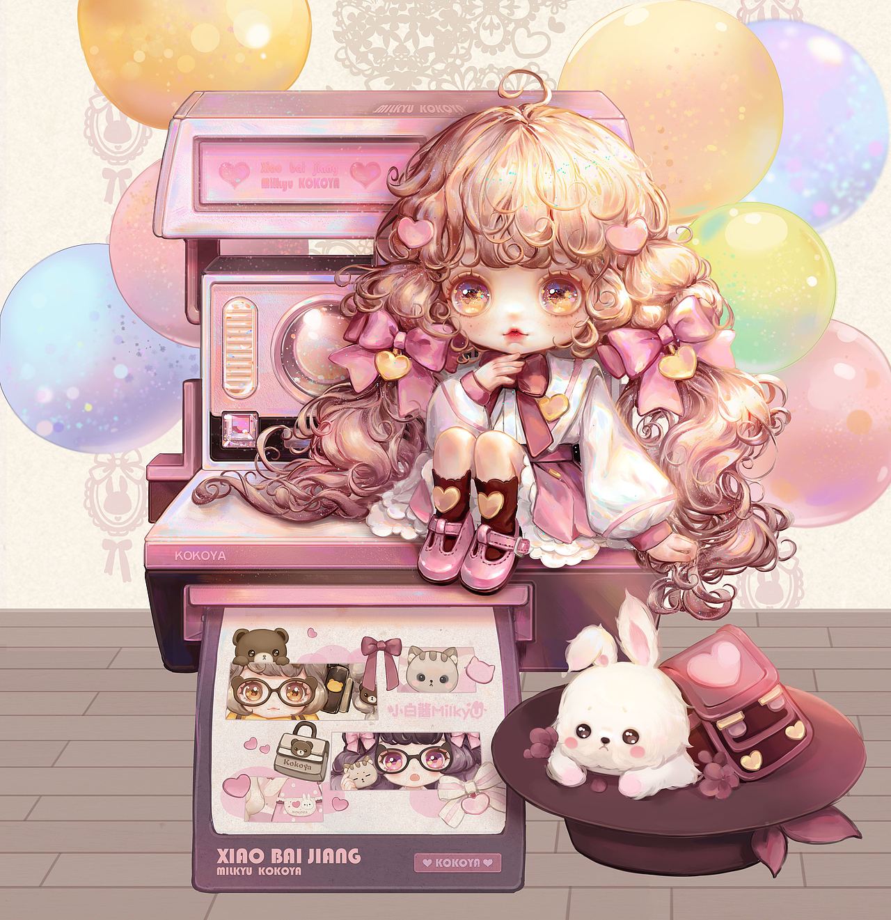 KOKOYA 可可爱爱没烦恼和过程~(图ZMzQ0MDY5NzQ0) - 创作习作 - 站酷设计师小白酱milkyu原创素材 - 站酷ZCOOL