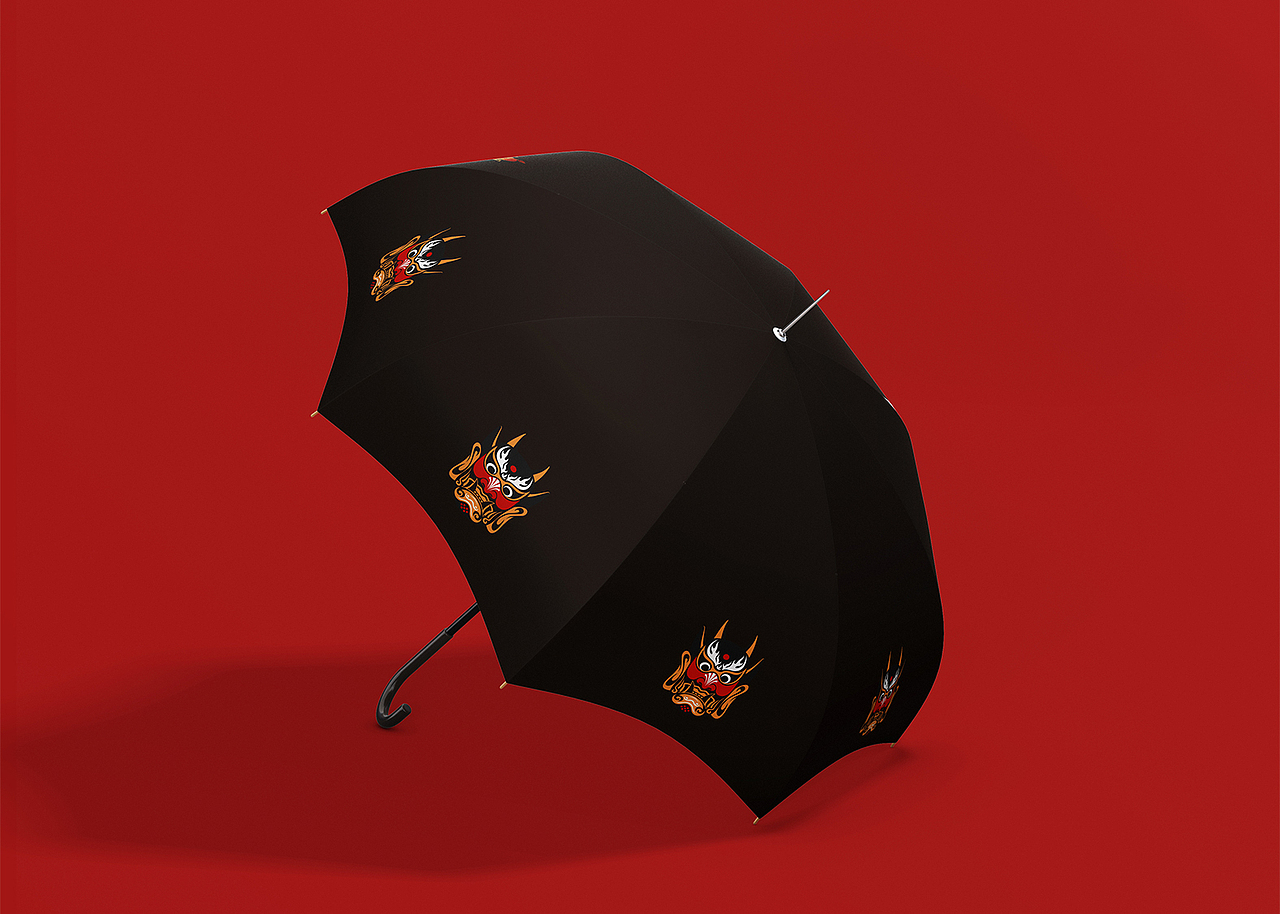 巫儺面具（开山将军）衍生品设计（图ZMzI0NzYzMzM2） - 品牌 - 站酷设计师仁道仕原创素材 - 站酷ZCOOL