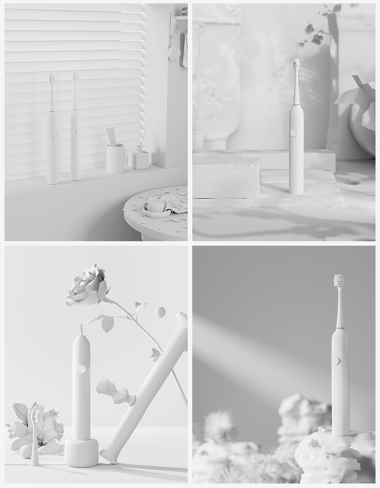 产品渲染 | 电商｜JIMOK 冲牙器 电动牙刷 即热 | 作品（图ZMzcwODg1OTg4） - 产品 - 站酷设计师xxxjacky原创素材 - 站酷ZCOOL