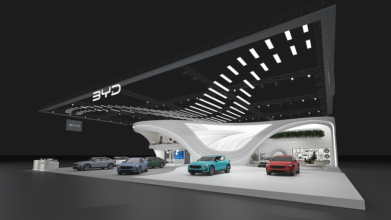 BYD比亚迪巴黎车展