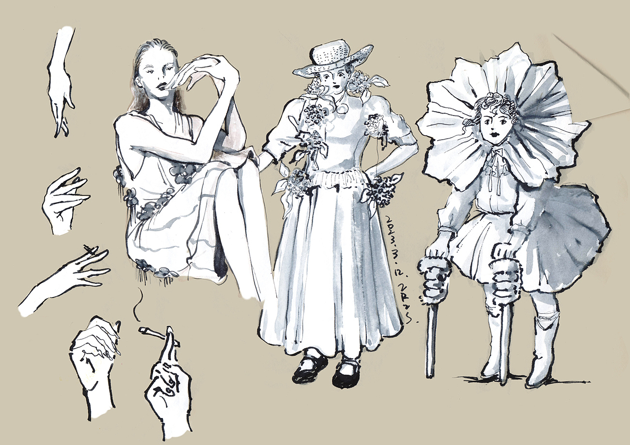 三月碎片（图ZMzM1MDE0NDk2） - 儿童插画 - 站酷设计师抱抱小枕头原创素材 - 站酷ZCOOL