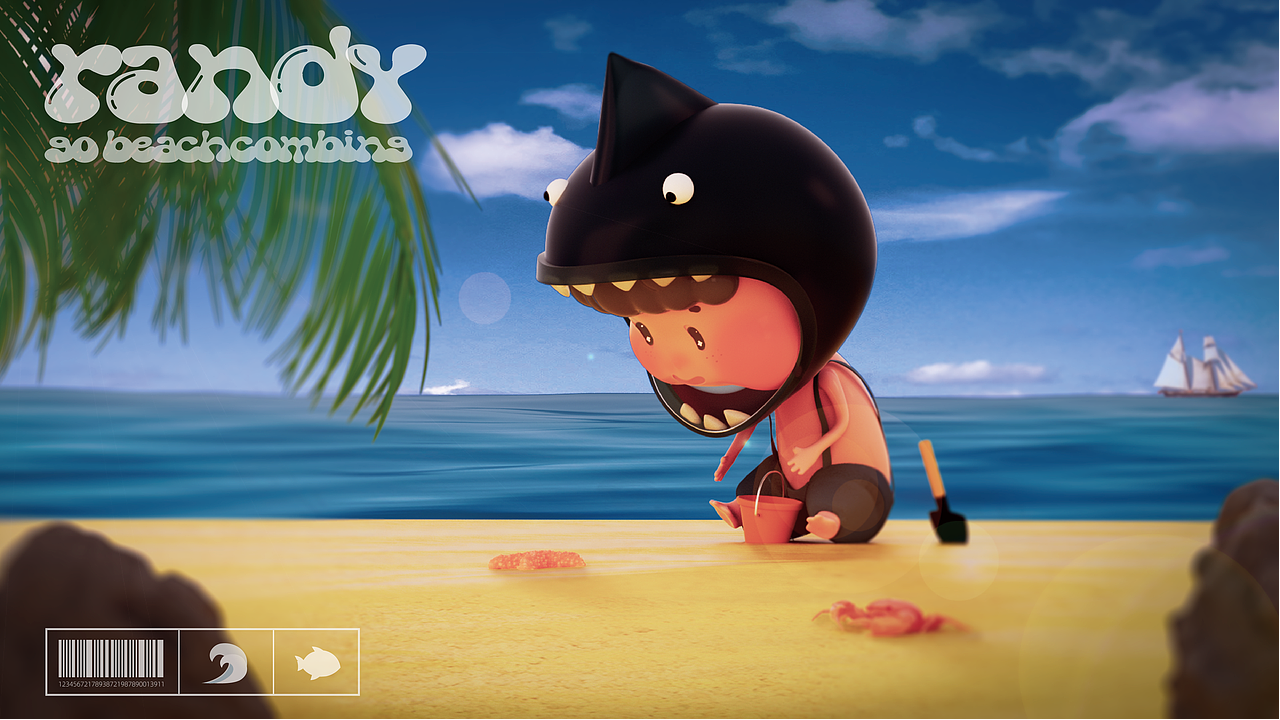 IP设计｜赶海小弟Randy（图ZMzEyMDQ3MDQw） - 人物/生物 - 站酷设计师品品便利屋总屋原创素材 - 站酷ZCOOL