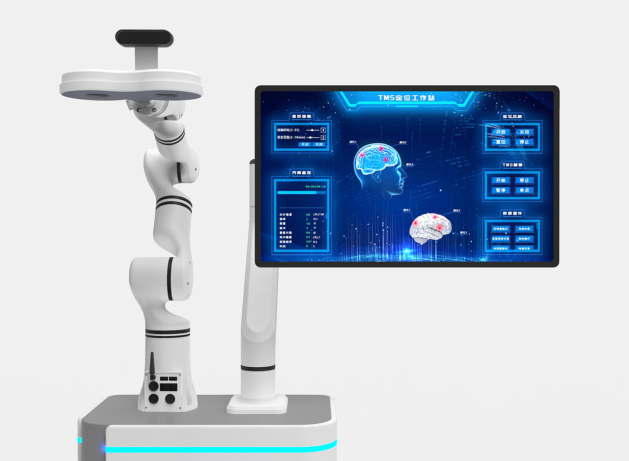经颅磁智能颅脑治疗设备（图ZMzM3MjI2MDg4） - 工业用品/机械 - 站酷设计师太阳啊太阳原创素材 - 站酷ZCOOL