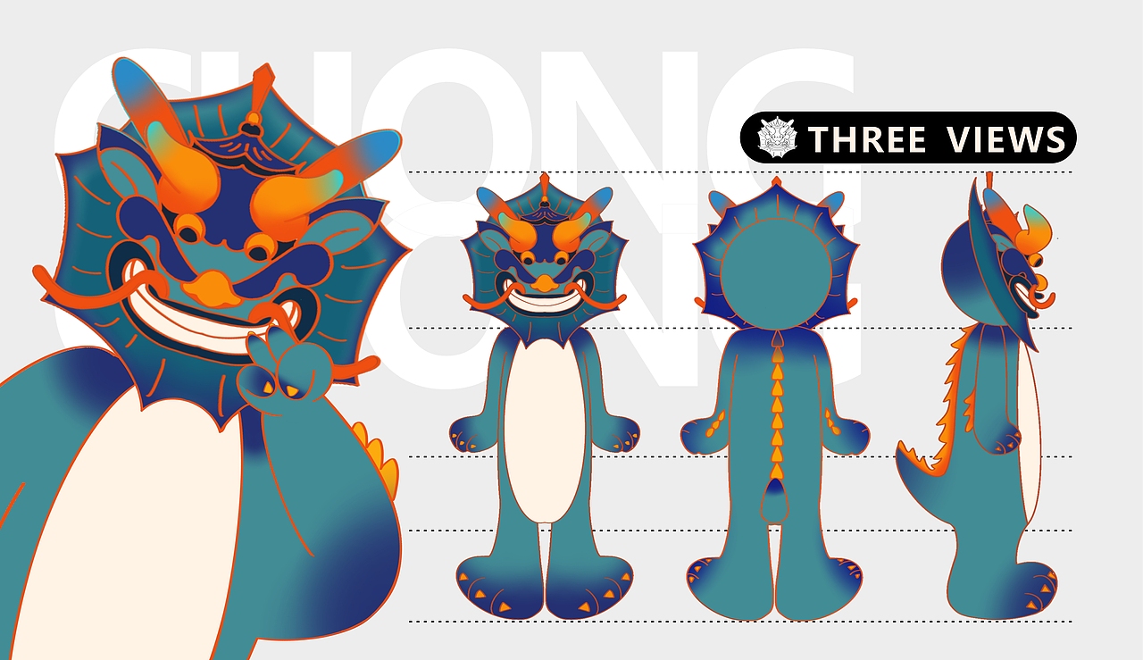 古镇IP形象设计（图ZMzYzODgzNTky） - IP形象 - 站酷设计师老木鱼woodblock原创素材 - 站酷ZCOOL