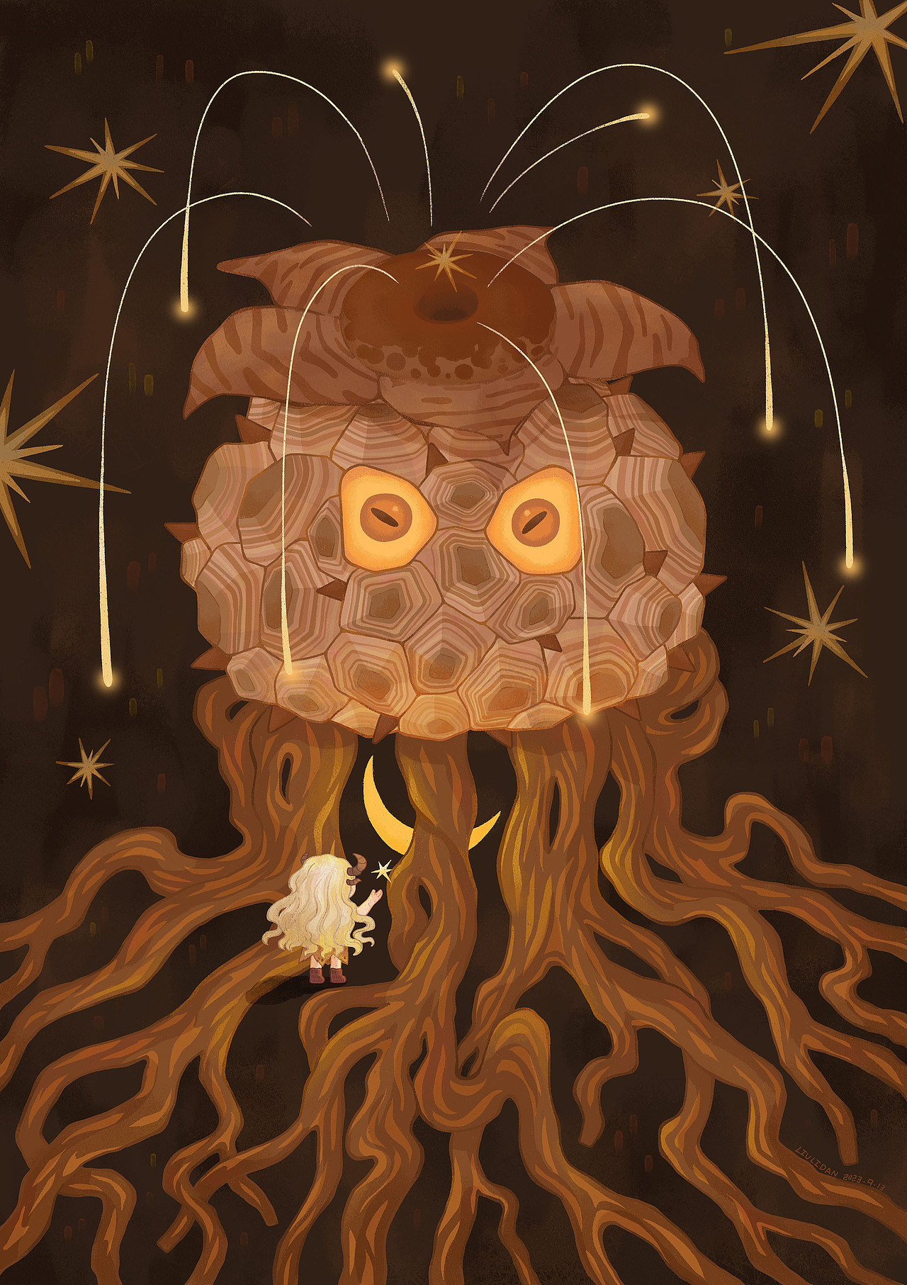 漫游哧啦岛(图ZMzY4MDI1NzYw) - 艺术插画 - 站酷设计师肉干蛋原创素材 - 站酷ZCOOL
